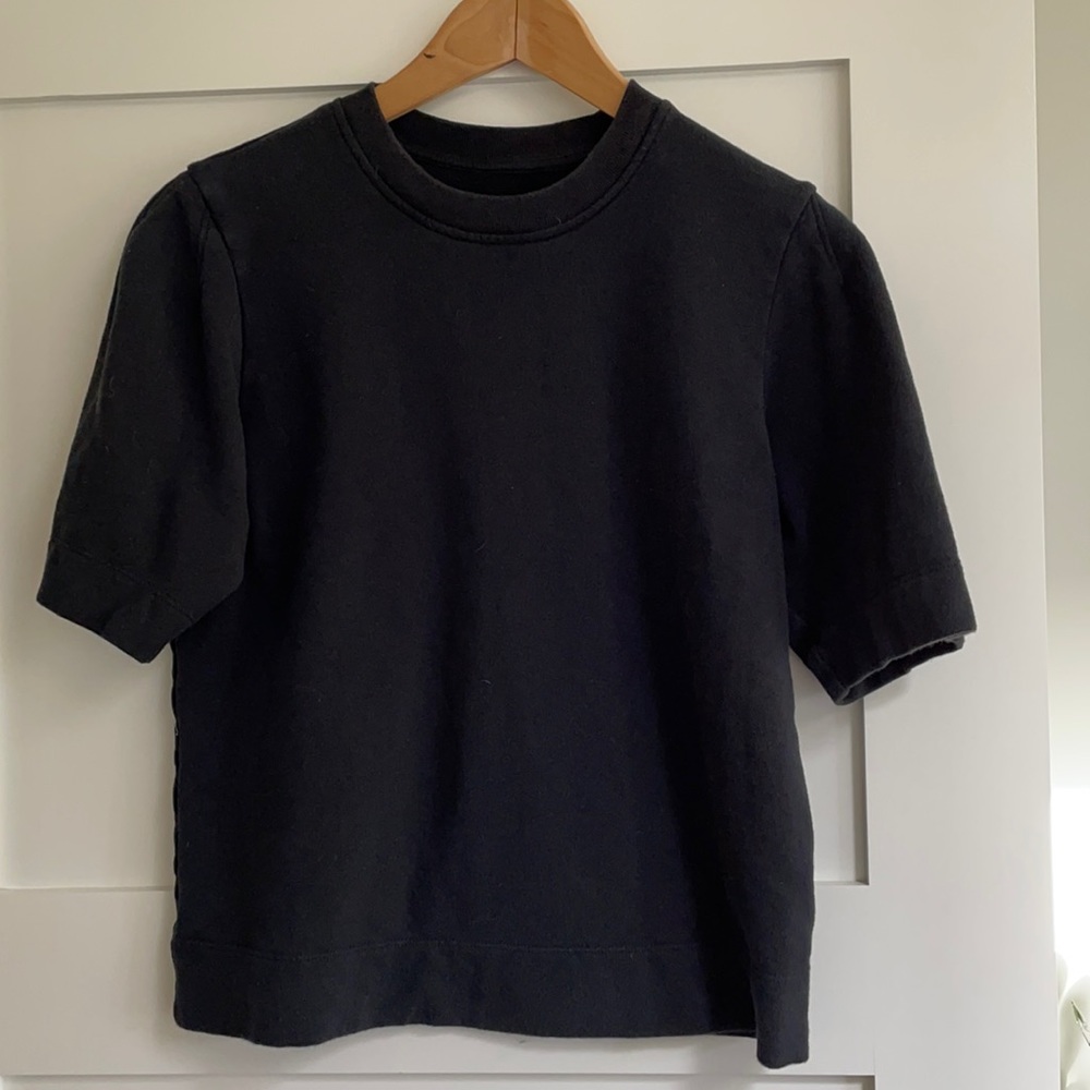 Everlane short sleeve sweatshirt